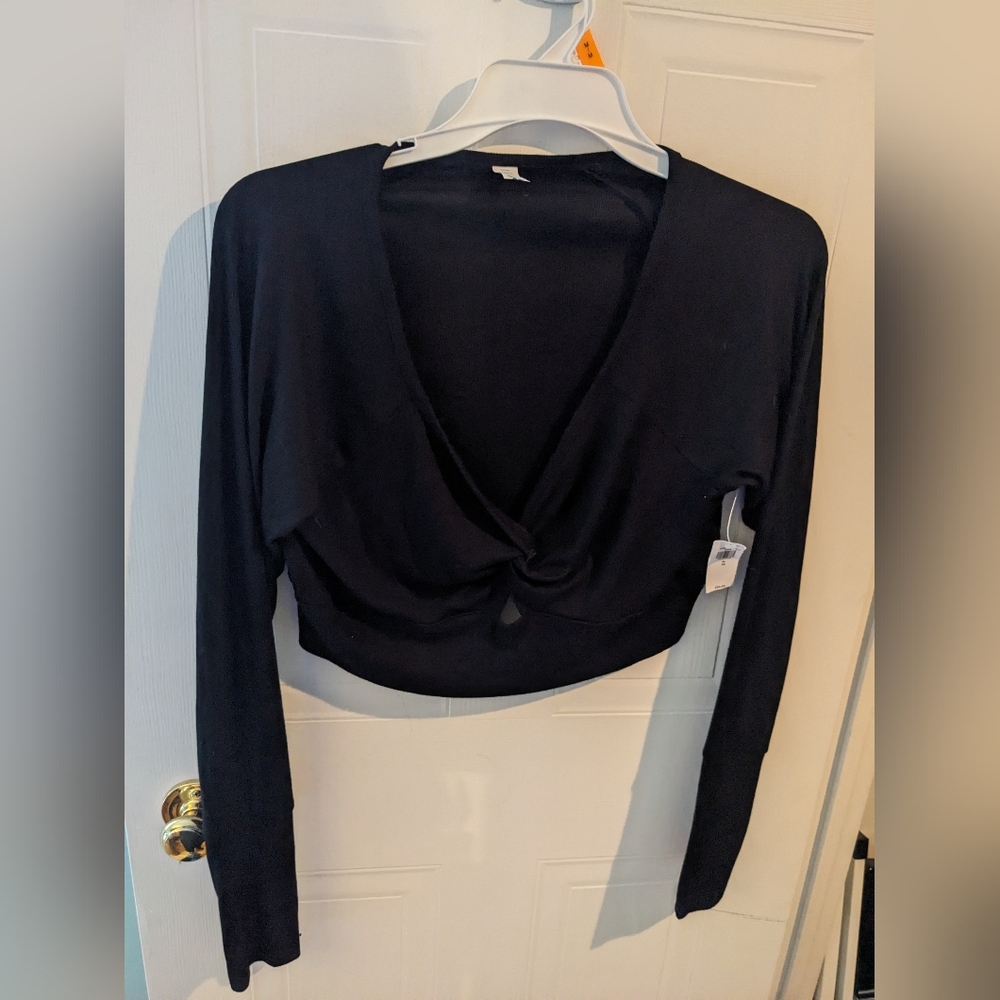 Old Navy Cropped Elegant Black Women's Top